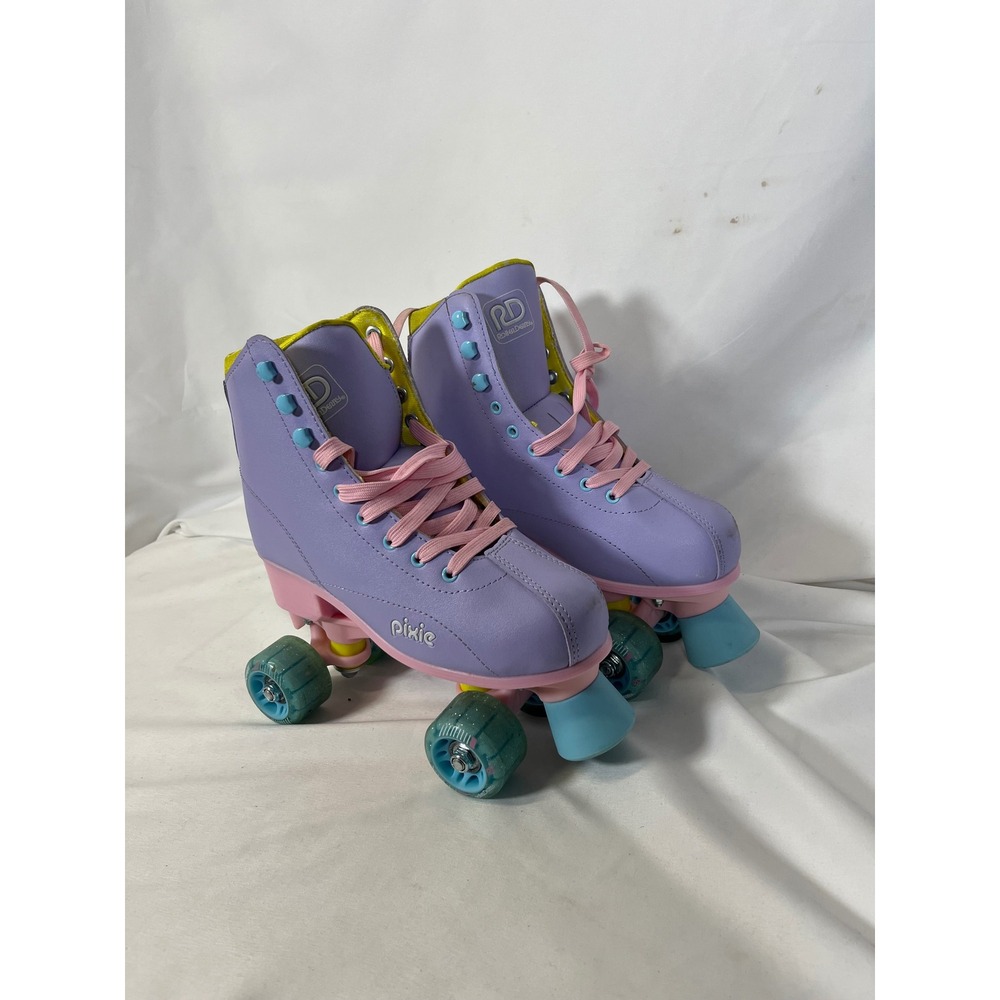 Roller Derby Pixie Youth Adjustable Roller SkatesPurplePink Size 3-6 5074-00309E